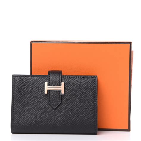 fake hermes bearn wallet - Hermes bearn mini wallet.